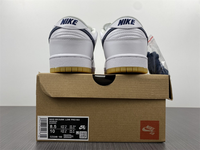 Nike SB Dunk Low White Navy CZ2249-100