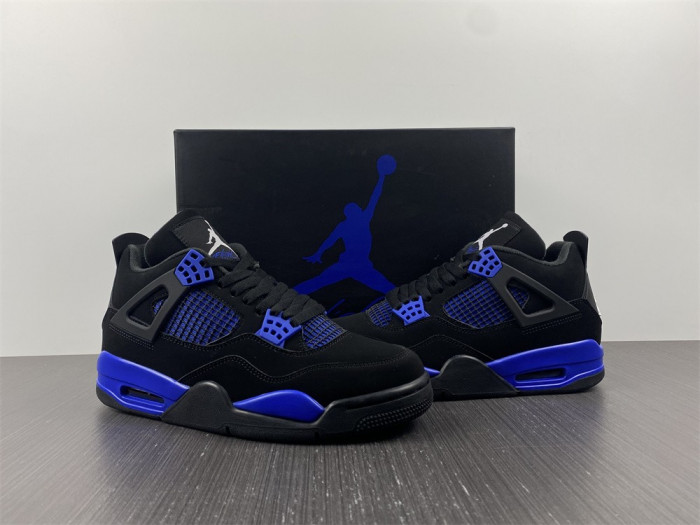 Air Jordan 4 Retro Black Game Royal CT8527-018