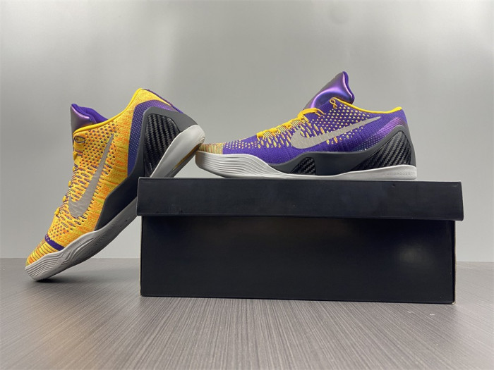 Nike Zoom Kobe 9 IX Purple Yellow Black 630487-500