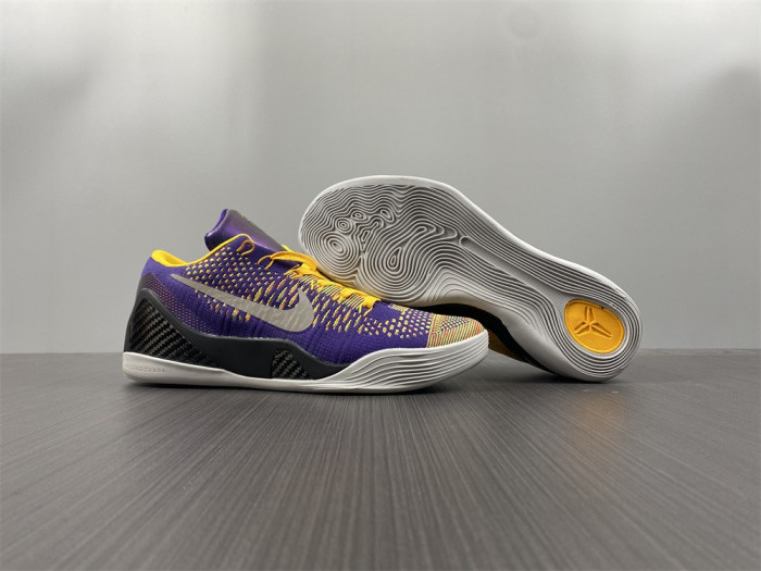 Nike Zoom Kobe 9 IX Purple Yellow Black 630487-500