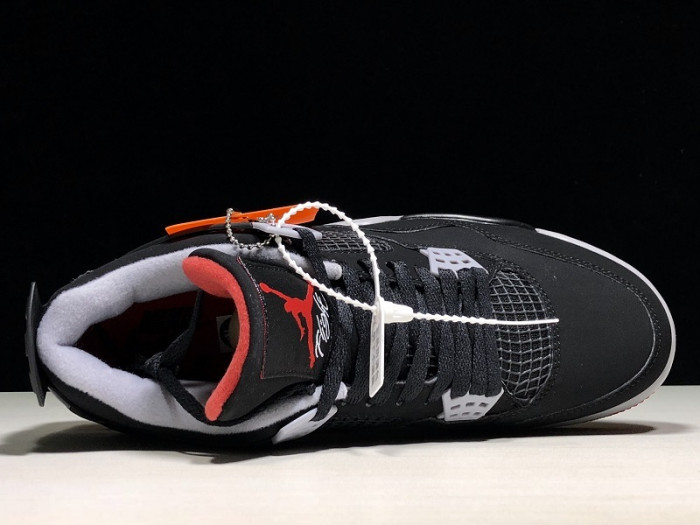 2019 Air Jordan 4 Retro OG Bred Black Cement 308497-060