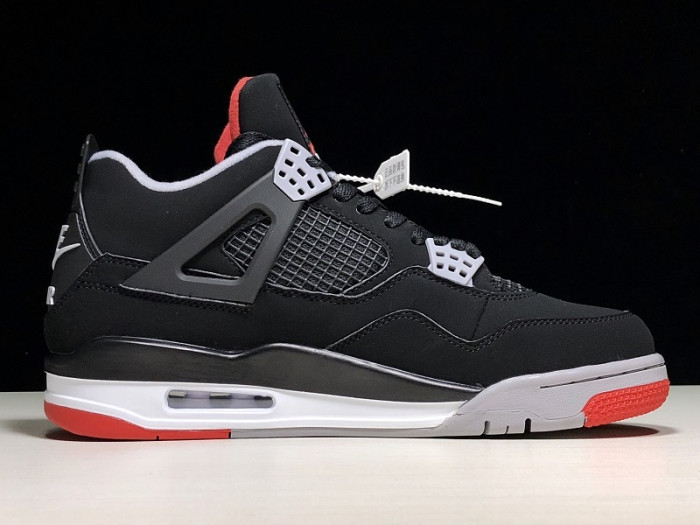 2019 Air Jordan 4 Retro OG Bred Black Cement 308497-060