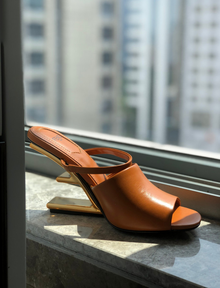 F**di high-heeled sandals