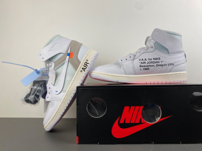 Virgil Abloh Archive Off-White Air Jordan 1 Alaska AA3834-100