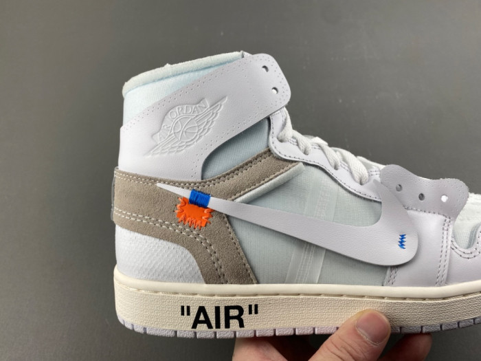 Virgil Abloh Archive Off-White Air Jordan 1 Alaska AA3834-100