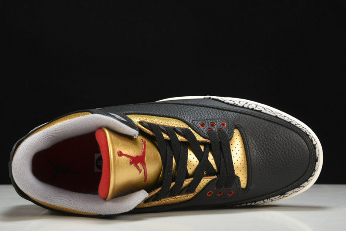 Air Jordan 3 WMNS Black Gold CK9246-067