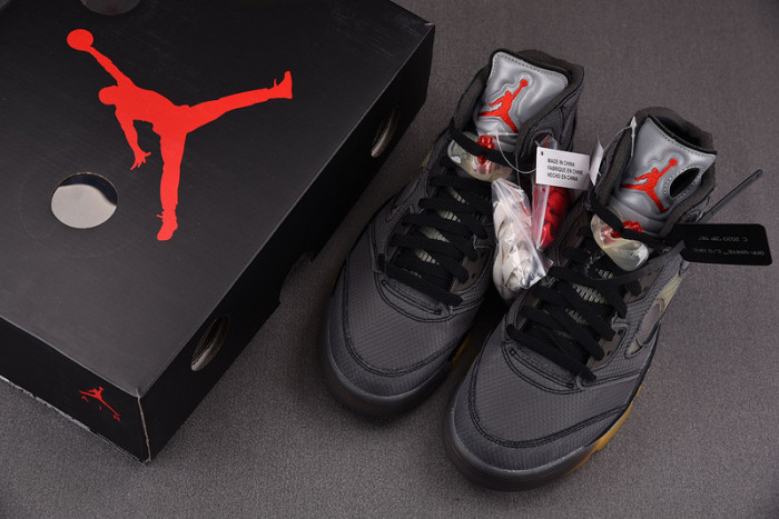 OW Air Jordan 5 CT8480-001