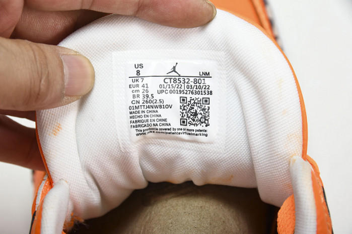 AIR JORDAN 3 RETRO "ORANGE" CT8532-801