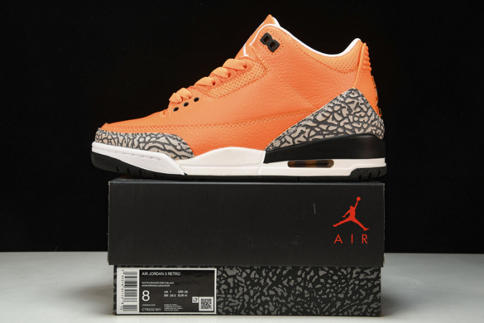AIR JORDAN 3 RETRO "ORANGE" CT8532-801
