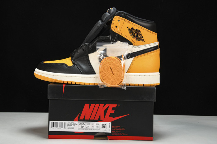Air Jordan 1 High OG "Yellow Toe" 555088-711