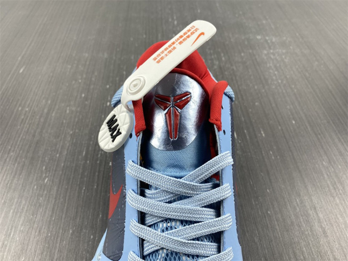 Nike Zoom Kobe 5 Blue Red Metallic Sliver CD4991-109