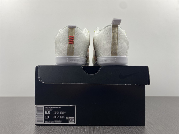 Nike Kobe 11 Elite Low 4KB White Horse 824463-199