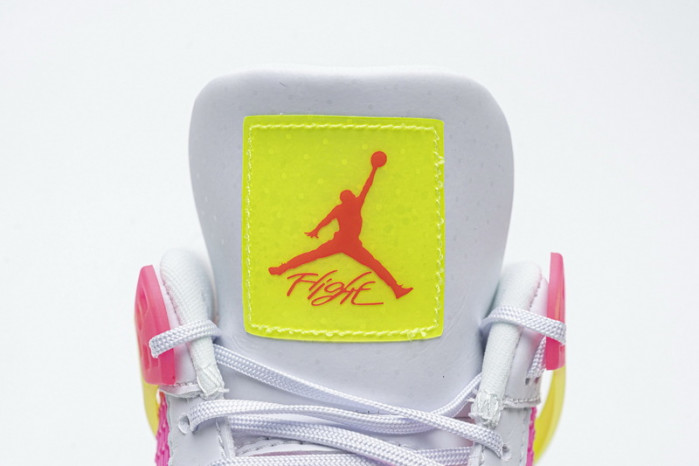 AIR JORDAN 4 GIRLS LEMON VENOM PINK BLAST CV7808-100