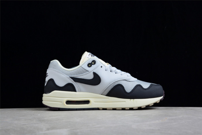 NIKE AIR MAX 1 BLACK/GREY/WHITE NOIR/GRIS/BLANC DH1348 002