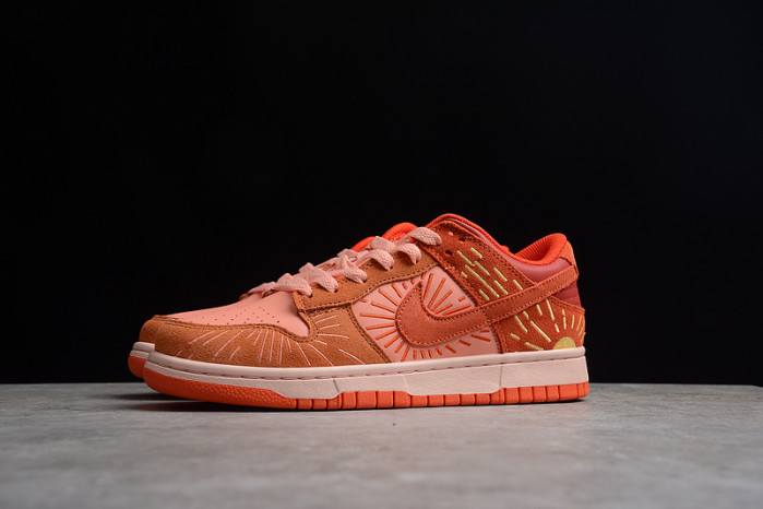 Nike Dunk Low NH  "Orange-Crimson" - DO6723-800