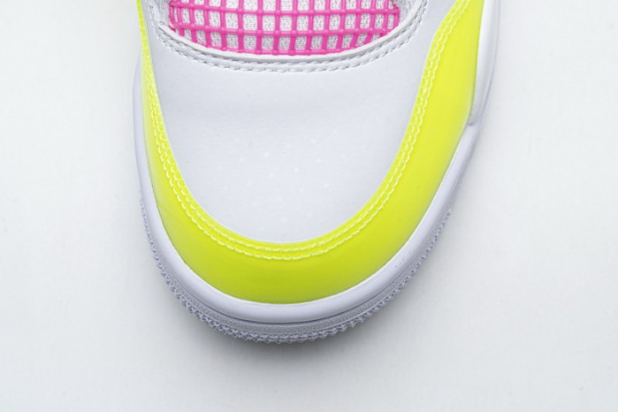 AIR JORDAN 4 GIRLS LEMON VENOM PINK BLAST CV7808-100