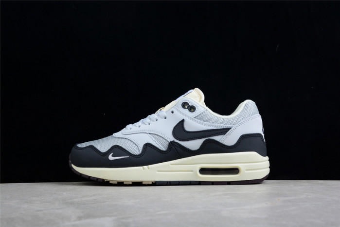 NIKE AIR MAX 1 BLACK/GREY/WHITE NOIR/GRIS/BLANC DH1348 002