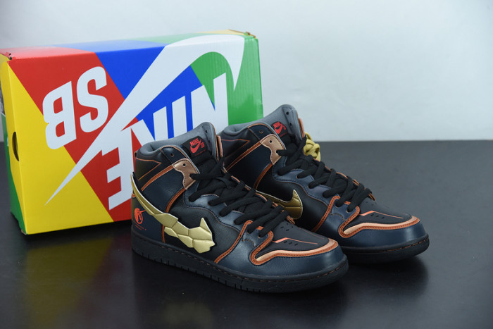 Gundam x Nike SB Dunk High "Banshee" DH7717-400
