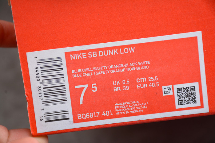 Nike SB Dunk Low Gulf BQ6817-401