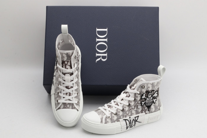 DIO* B23 OBLIQUE HIGH-TOP SNEAKER