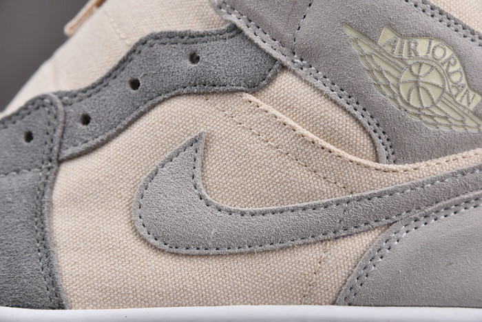 Air Jordan 1 Mid Coconut Milk Particle Grey DN4281-100