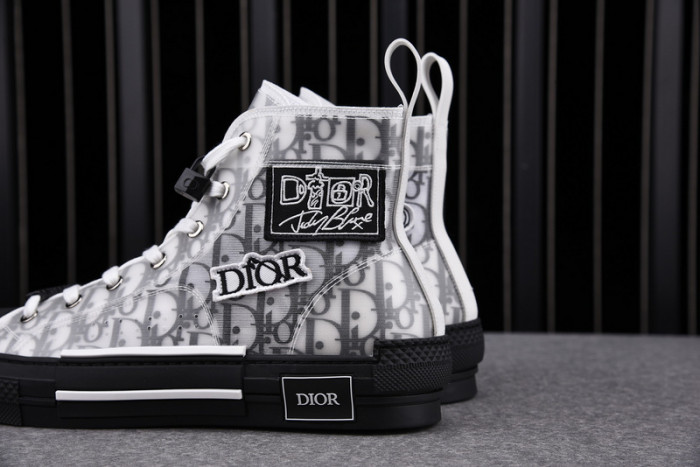 DIO* B23 OBLIQUE HIGH-TOP SNEAKER