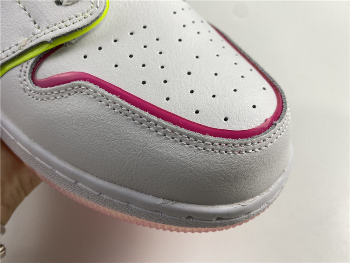 Air Jordan 1 Mid GS "Edge Glow" - CV4611 100