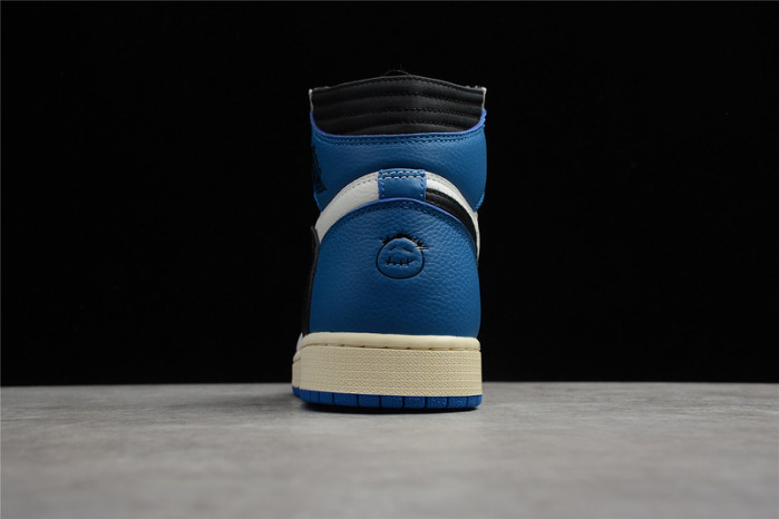 Travis Scott x Fragment x Air Jordan 1 Blue White DH3227-105