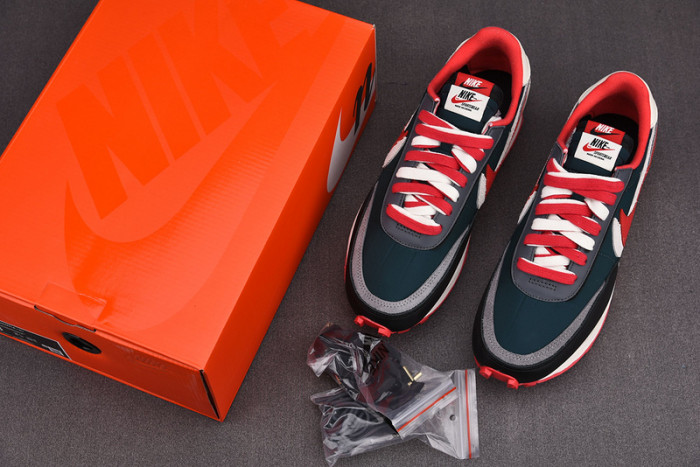 Nike LDWaffle Midnight Spruce University Red DJ4877-300