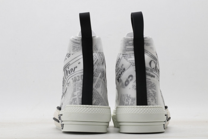 DIO* B23 OBLIQUE HIGH-TOP SNEAKER