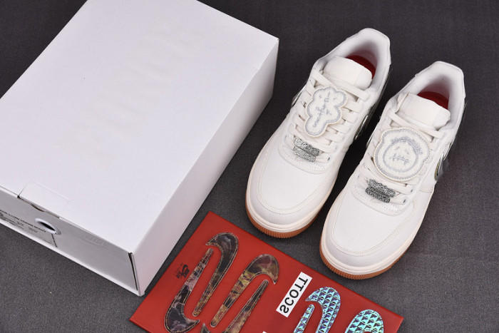 Nike Air Force 1 Low Travis Scott Sail AQ4211-100
