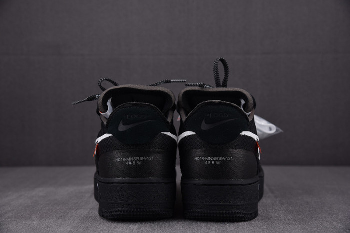 OW Nike Air Force 1 Low Black AO4606-001