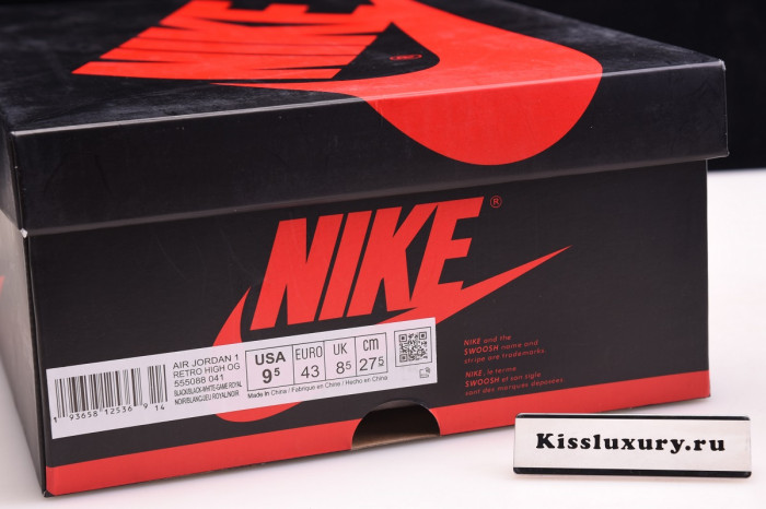 Air Jordan 1 Retro High OG Royal Toe 555088-041