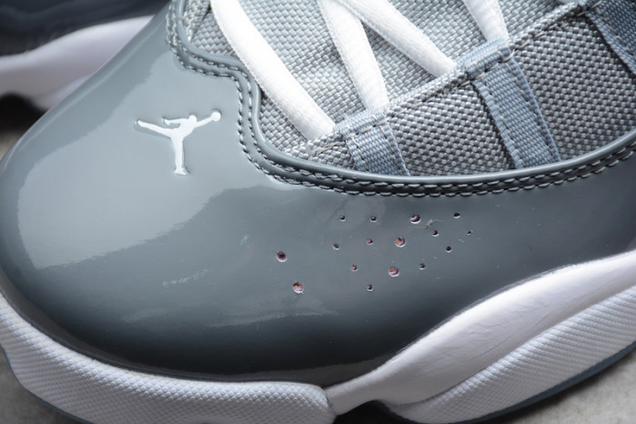 AIR JORDAN 6 RINGS COOL GREY WHITE 322992-015