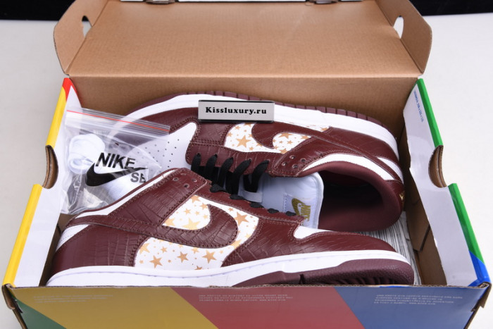 NIKE SB DUNK LOW "BROWN STARS" DH3228-103