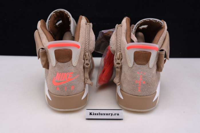 JORDAN 6 RETRO TRAVIS SCOTT BRITISH KHAKI - DH0690-200