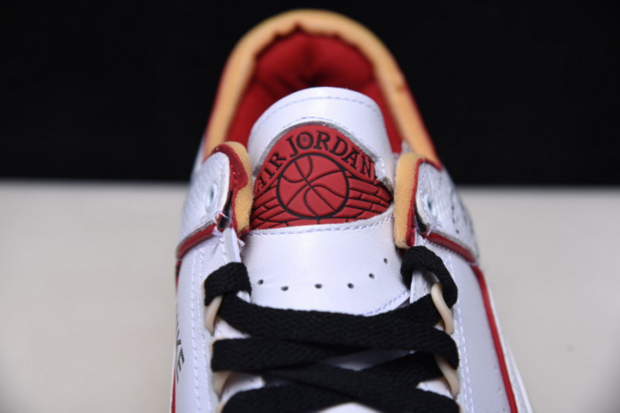 Air Jordan 2 Low White Red DJ4375-106
