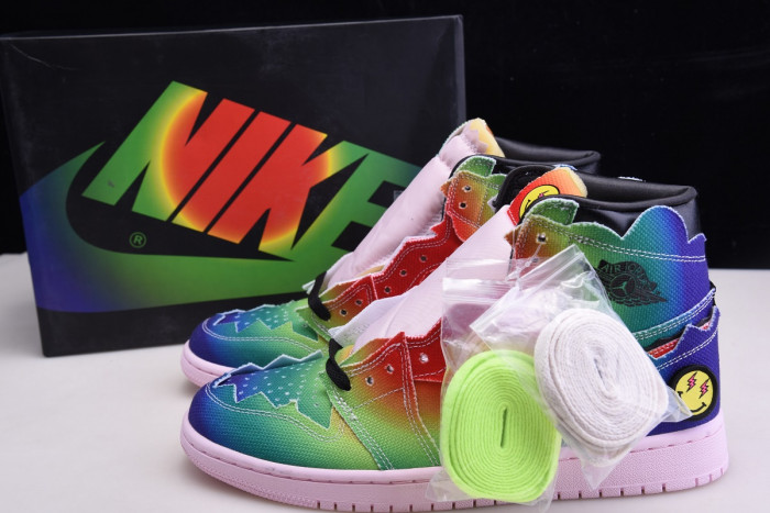 J BALVIN’S AIR JORDAN 1 DC3481-900