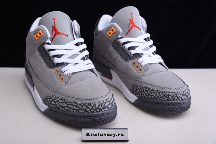 AIR JORDAN 3 RETRO ``COOL GRAY