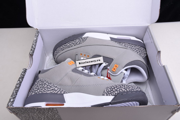 AIR JORDAN 3 RETRO ``COOL GRAY