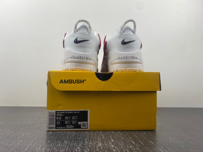 AMBUSH X NIKE AIR MORE UPTEMPO LOW FB1299-401