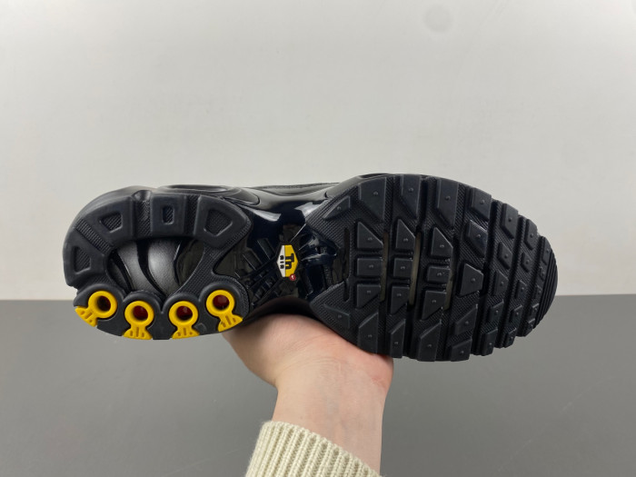 NIKE AIR MAX PLUS TRIPLE BLACK MEN