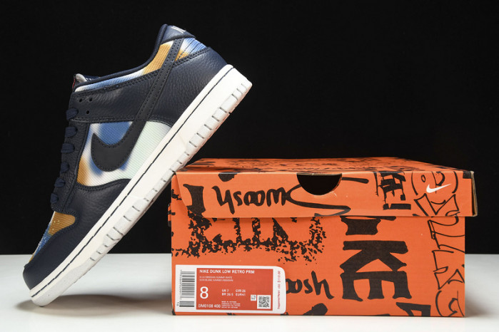 Nike Dunk Low Graffiti Navy - DM0108-400