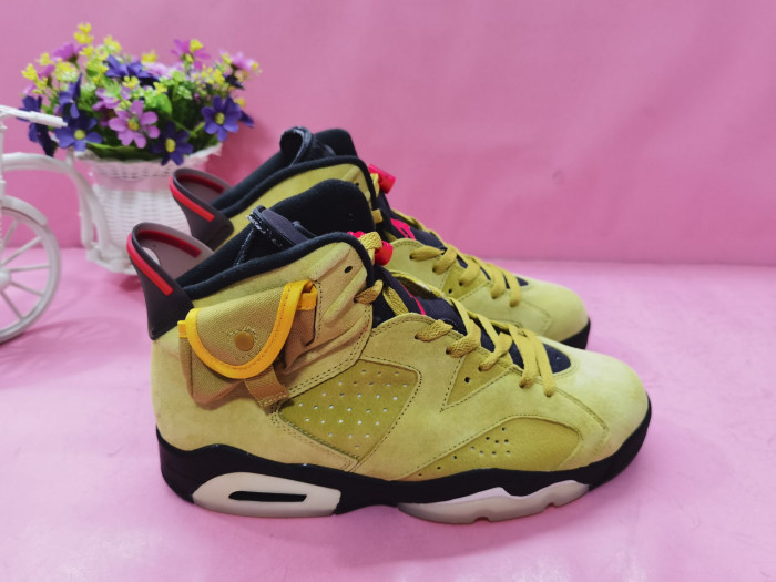 AIR JORDAN 6 YELLOW X TRAVIS SCOTT CN1084-300