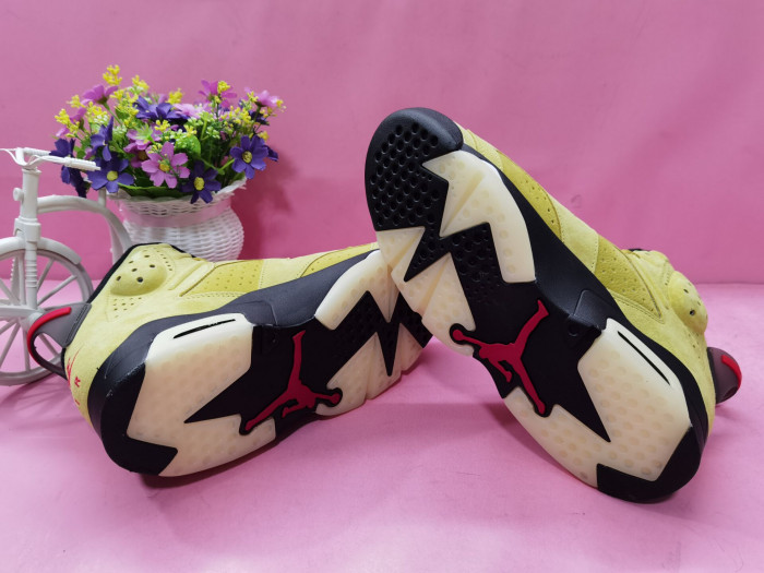 AIR JORDAN 6 YELLOW X TRAVIS SCOTT CN1084-300