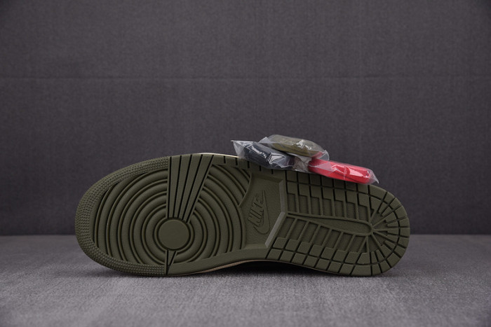 Travis Scott x Air Jordan 1 Low OG Olive DZ4137-106
