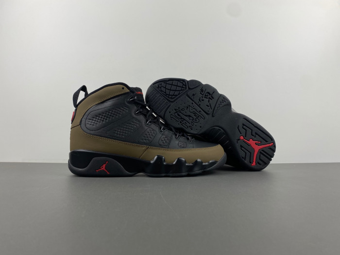 Air Jordan 9 "Olive" Holiday 2024 HV4794-030