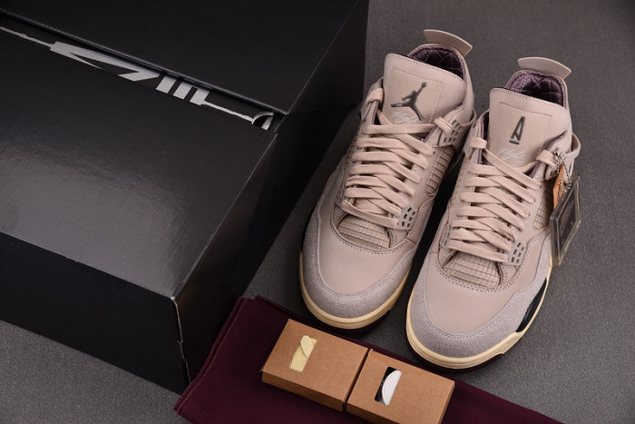A Ma Maniere x Air Jordan 4 Fossil Stone FZ4810-200