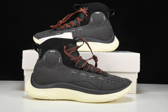 UNDER ARMOUR CURRY 4 FLOTRO GREY BLACK 3024861-001