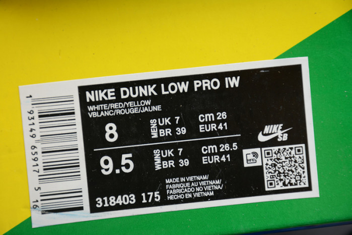 2020 NIKE SB DUNK LOW PRO WHAT THE DUNK 318403-175